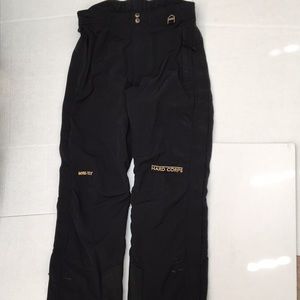 Gore-Tex Hard Corps Men's Insulated Winter Snow Black Ski Pants 34 Short